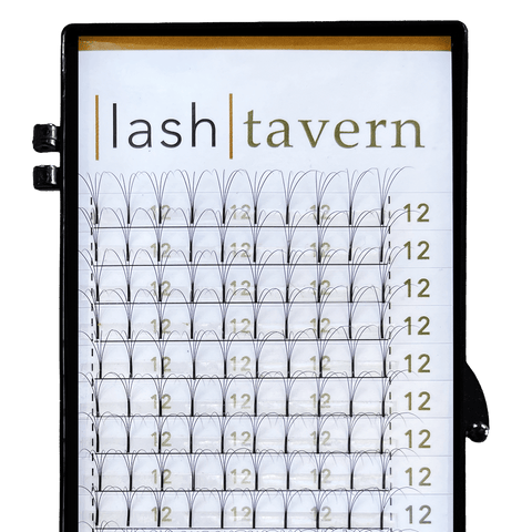 Prefanned Eyelash Extensions - Long Base